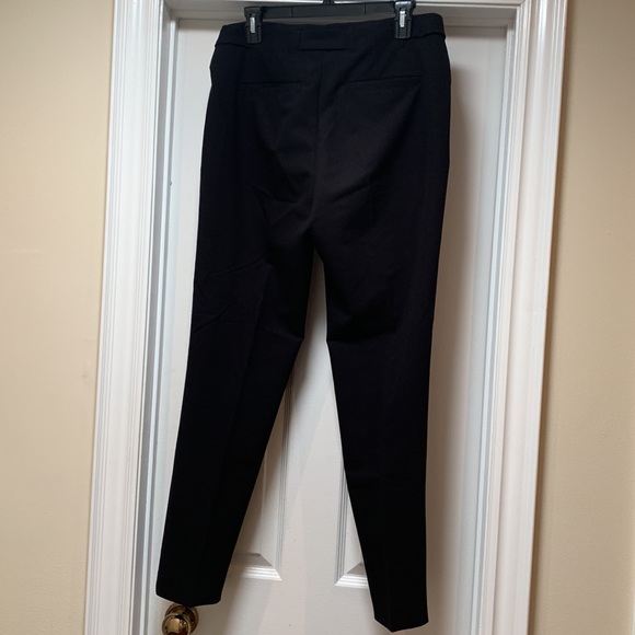 RW&CO. Black Tapered Dress Pants with Waist Tie - Picture 2 of 3
